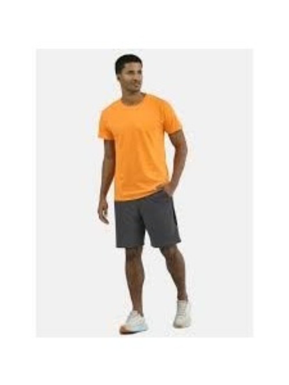 Athletic Works Mens Cotton Active Tee Blaze Orange Size 3XL